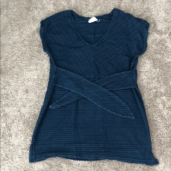 Maternity tie front top - Picture 1 of 2